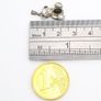 Vintage Signed 925 Sterling Silver Hematite Teddy Bear Charm Image 9