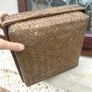 Lightweight Square Wicker Storage Box. Image 5