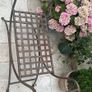 Wrought Iron Bench Image 2
