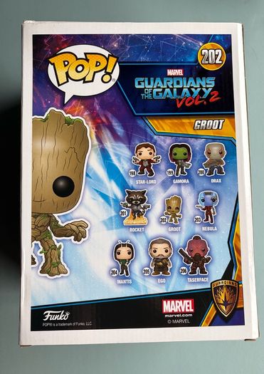 Funko Pop - Groot 202 Jumbo Life Size 10 inch - Marvel - Vinyl Action Figure