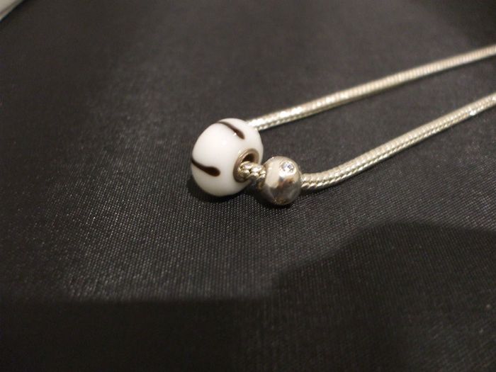 SALE!  Short Newbridge Silverware Charm Necklace