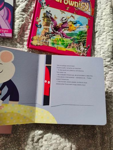 bundle of 7 story books in Polish Hard Cover Like New