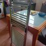 large heated chrome towel radiator Image 3