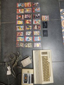 Commodore 64 C64 + Datasette + Games Collection