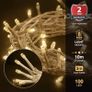 Lights 100 LED 10m/32ft Christmas Tree Lights for Indoor & Outdoor Warm White Decorations Fairy String Lights for Xmas Garden Bedroom & Party Image 6