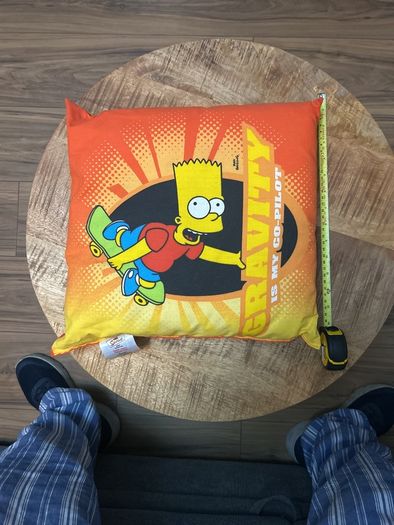 simpsons pillow