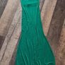 PrettyLittleThing Emerald Green Diamante Strap Cowl Neck Maxi Dress BNWT UK 10 Image 6