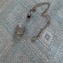 Glass vial jewellery chain Image 3