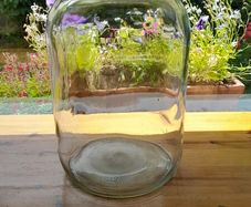 Glass jug