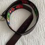 Belt Leather Belt Hand made Hand beaded Image 2
