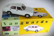 Diecast Model Morris Marina White - Collectable Vanguards 1:43
