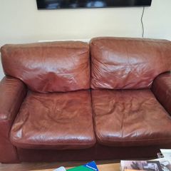 Leather sofa