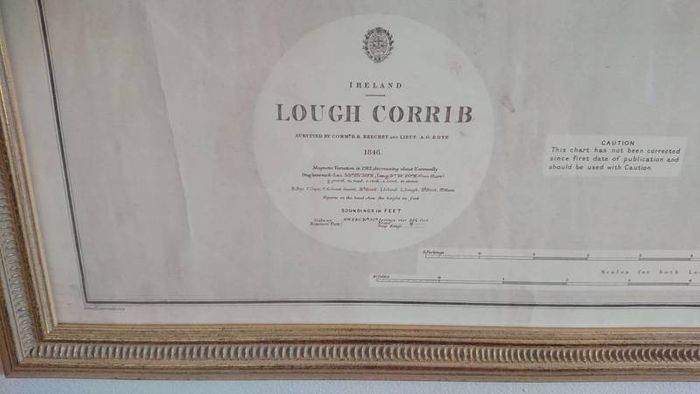 Lough Corrib and Mask Admiralty Chart