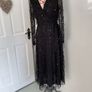 dress Bnwt black occasion dress size s/m Lilie rose brand Image 4