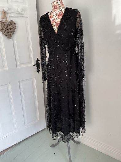 dress Bnwt black occasion dress size s/m Lilie rose brand