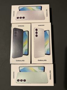 Samsung A16,128GB (IRISH /EU STOCK ) Brand New Sealed 1 year Warranty Free Screen Protector and Phone Cover ECEIPT