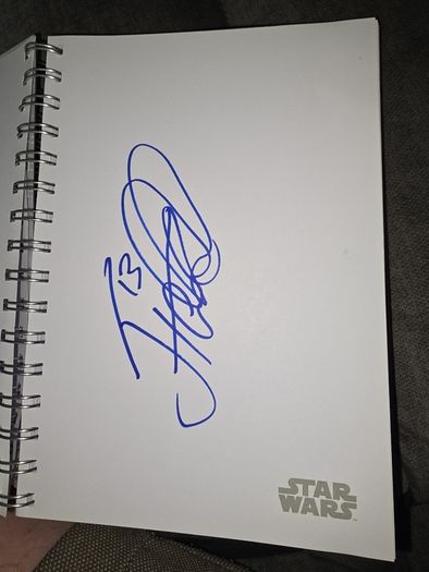 3D star wars signed by 4 irish footballers