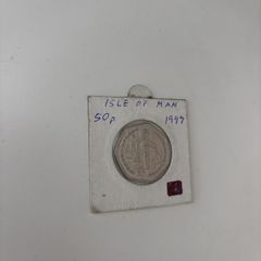 Joey Dunlop 50p anniversary coin 1997 Isle of Man