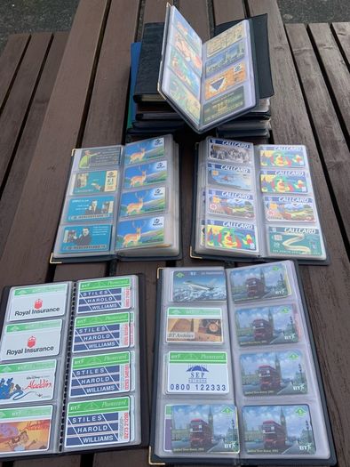 call cards, Irish, UK and some international many Mint