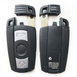 Key Remote Fob Case Blank Replacement Car For BMW 1 3 5 6 Series E90 E91 E92 E60
