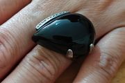 Sterling Silver Ring - Size M - Stamped for Silver (S36)