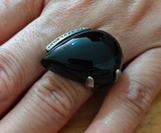 Sterling Silver Ring - Size M - Stamped for Silver (S36)
