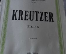 Kreutzer Etudes Hermsnn Violin