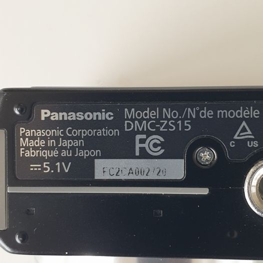 Panasonic Lumix ZS15 digital camera working