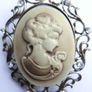 Vintage Cameo Brooch Image 4