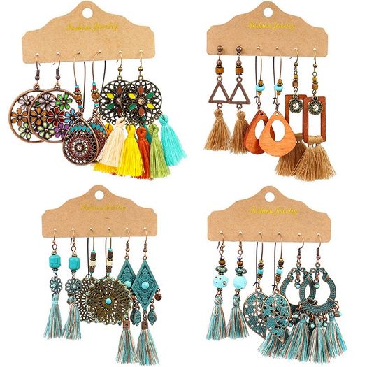 Earrings-Bohemian style
