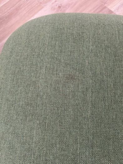 Arm chair with foot stool