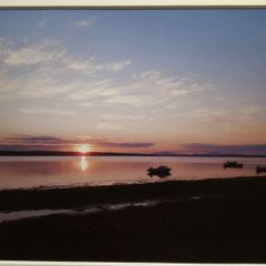 Mounted Original Photography - Wexford North Slobs Sunset