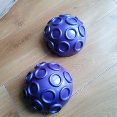 Balance training rubber cushions