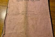 Vintage Aquadare deep well pumps and automatic pressure water systems Manual