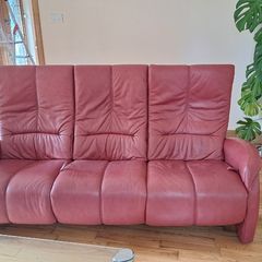 3 seater couch and foot stool