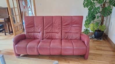 3 seater couch and foot stool