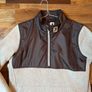 Footjoy mid layer half zip fleece. (Mint) Image 2