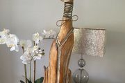 Wooden cat figure