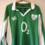Ireland Rugby Jersey. Triple Crown Winning Jersey Year 2007. Official Canterbury IRFU Home Jersey. Authentic Original From The Time. Not A Modern Day Remake. Image 3