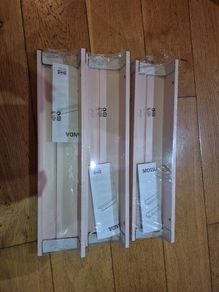 3x ikea mosslanda pink new