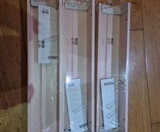 3x ikea mosslanda pink new