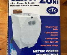 28mm motorised valve
