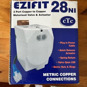 28mm motorised valve