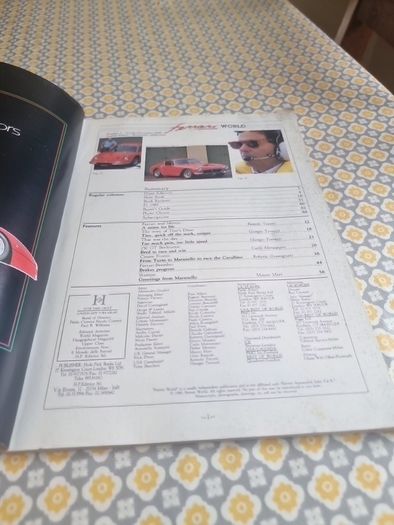 Ferrari World magazine Issue 3, October/November 1989 250 GT Berlinetta