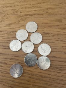Centre parcs  arcade coins x9