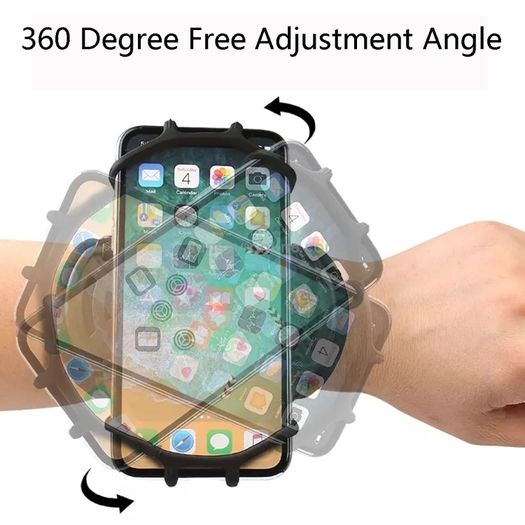 New Universal Auto Adjustable Sport Armband Black