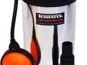 1100W Stainless Steel Submersible Water Pump, Suitable for Pumping Dirty Water, Great for Swimming Pools, Flooded Cellars, Large Ponds & More