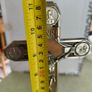 Rare find Crucifix of Lourdes, Art Deco period from the 1920s Materials: Metal Image 2