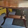 Vintage yew table Image 2