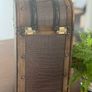 Vintage-style wooden wine gift box Image 7